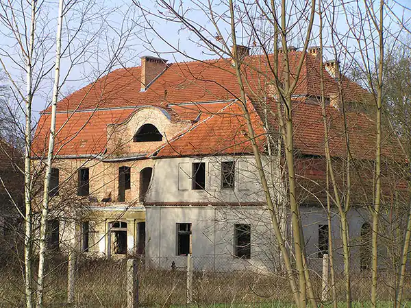 Pałac Godętowo - budynek przed remontem