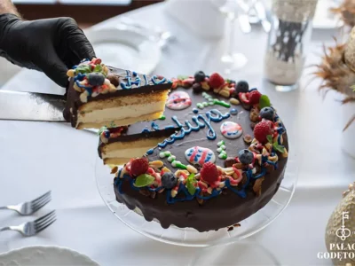 Hotel Pałac Godętowo - ciasto