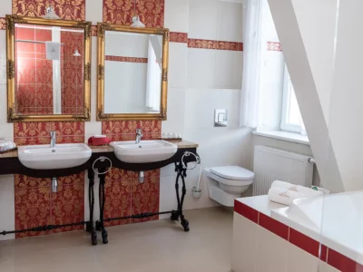 Hotel Pałac Godętowo - pokój De Lux (łazienka)